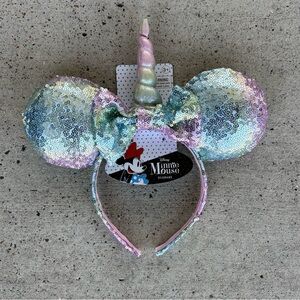 Disney Minnie-Mouse Unicorn Sequin Ears